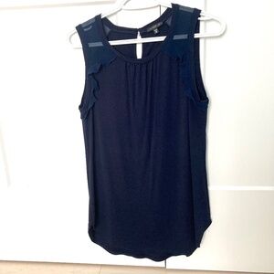Dynamite Sleeveless Top - Dark Blue - Size XS